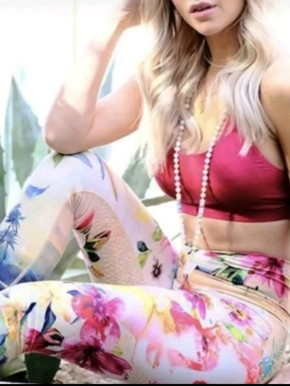 🦋🌸💮🪷🏵As Seen On Jlo Vintage NiyamaSol Leggings✨️🪷🏵🌺 XS - Picture 13 of 13